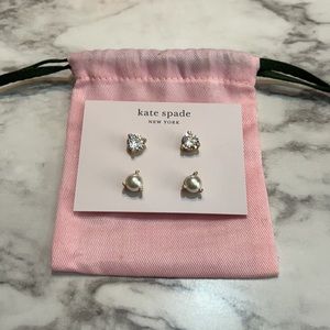 Kate Spade earring set BRAND NEW